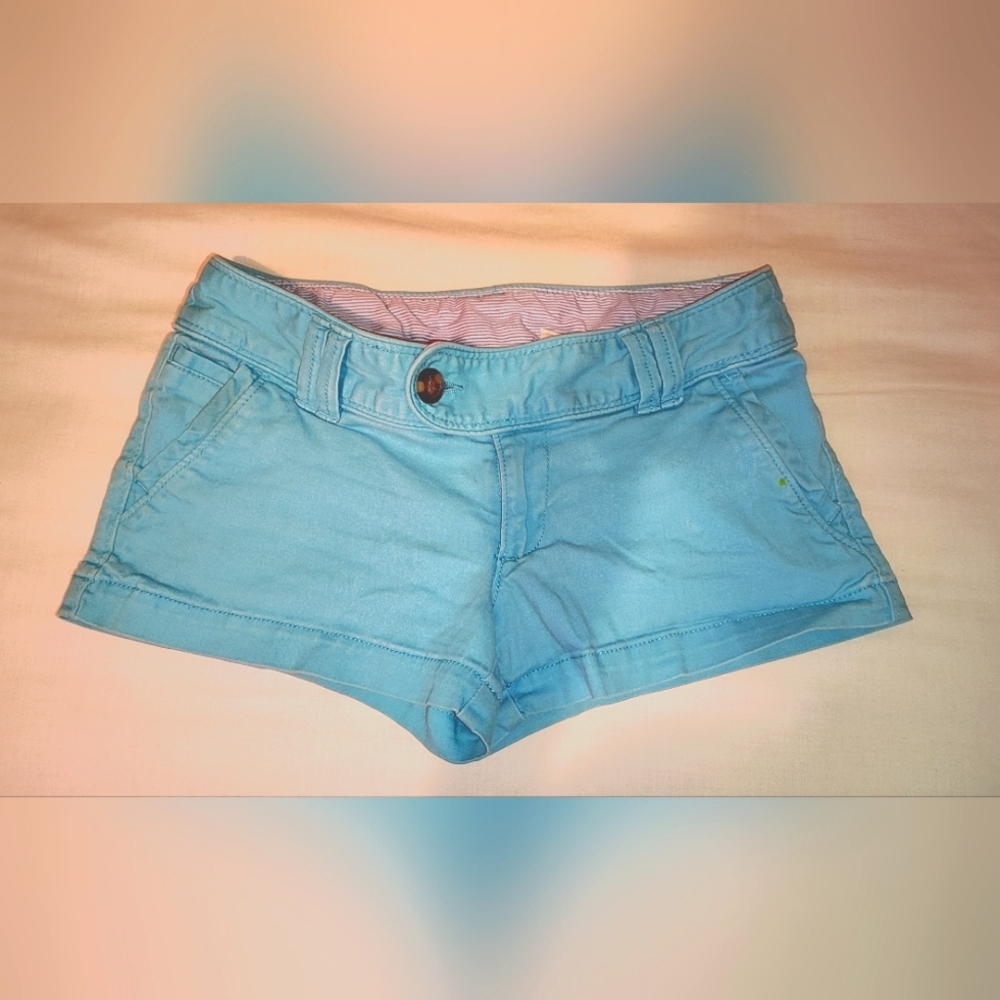 Women's Blue RED CARTER Shorts. Size 1